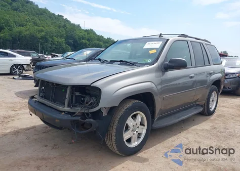 2008 Chevrolet Trailblazer Lt from USA, damaged, VIN 1GNDT13S982122794